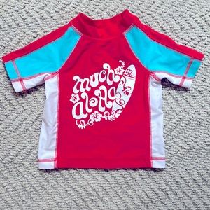 Much Aloha CIRCO rash guard, size 9 months